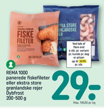 REMA 1000 Rema 1000 rejer tilbud