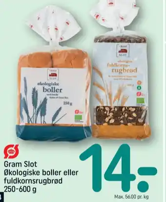 REMA 1000 Gram slot rugbrød-skiver tilbud