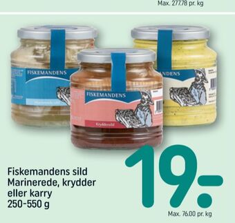 REMA 1000 Fiskemandens sild tilbud