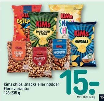 REMA 1000 Kims chips tilbud