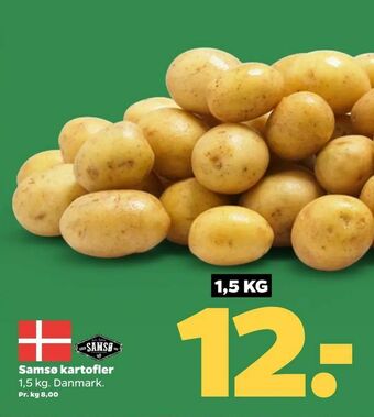 Netto Samsø kartofler tilbud