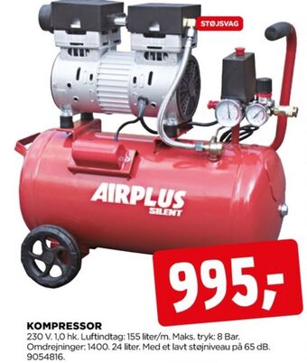 jem & fix Airplus kompressor tilbud