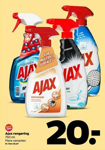 Netto Ajax rengøring tilbud