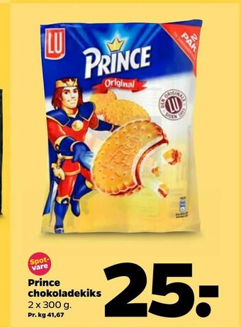 Prince chokoladekiks