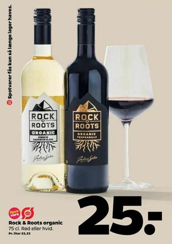 Netto Rock & Roots organic tilbud