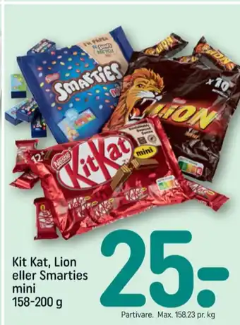 REMA 1000 Mini chokoladebar tilbud