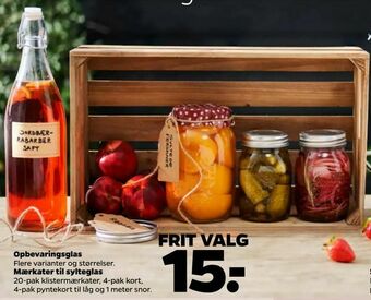 Netto Opbevaringsglas tilbud