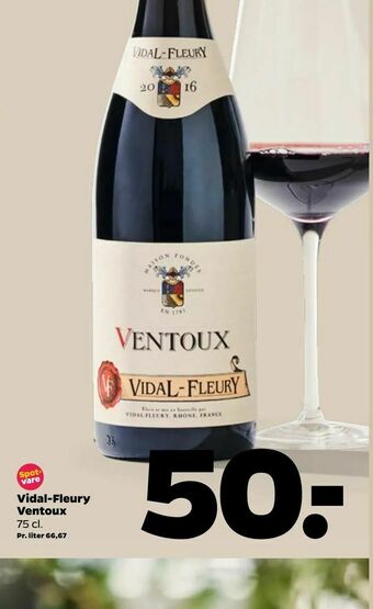Netto Vidal-Fleury Ventoux tilbud