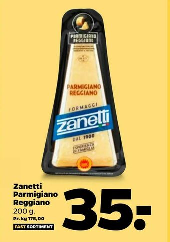 Netto Zanetti Parmigiano Reggiano tilbud
