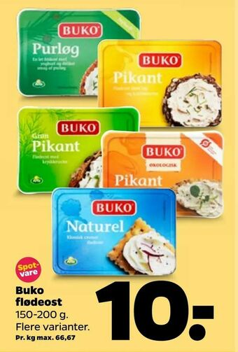 Buko flødeost