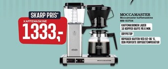 Skousen Moccamaster kaffemaskine tilbud
