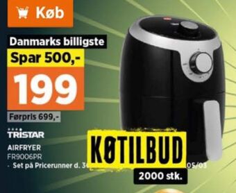 Power Tristar airfryer tilbud