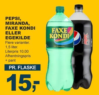 Let-Køb Pepsi max cola tilbud