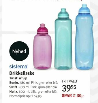 Kop & Kande Drikkeflaske tilbud