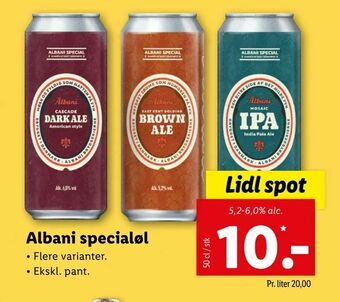 Albani specialøl