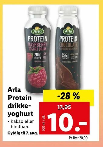 Let-Køb Arla Protein drikkeyoghurt tilbud