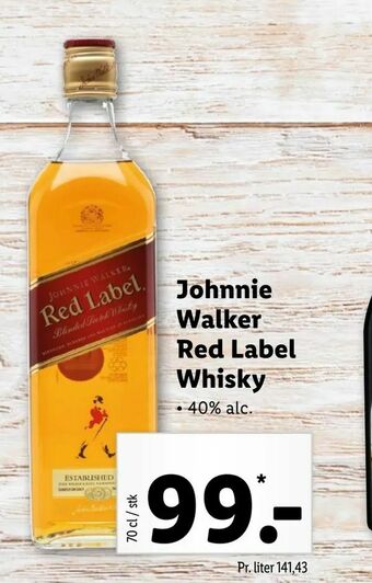 Johnnie Walker Red Label Whisky