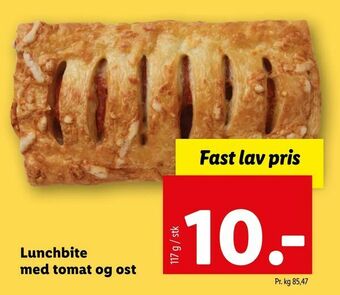 Let-Køb Lunchbite med tomat og ost tilbud