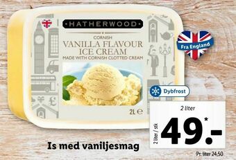 Let-Køb Is med vaniljesmag tilbud