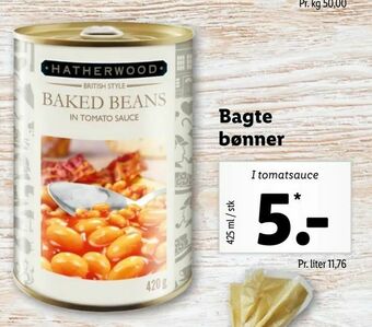 Bagte bønner