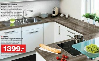 Bauhaus Laminatbordplade Premium tilbud