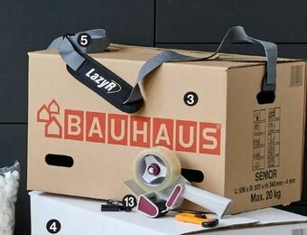 Bauhaus Flyttekasse proff brun 7 mm. Ikke ill tilbud