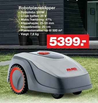 Bauhaus Robotplæneklipper tilbud