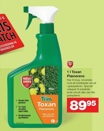 1 l Toxan Plænerens