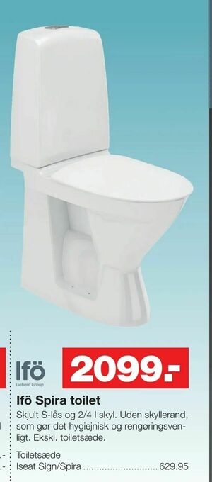 Ifö Spira toilet