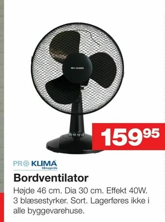 Bordventilator