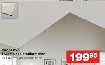 Hvidmalede profilbrædder