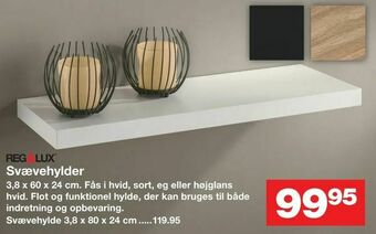 Svævehylder
