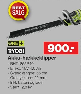 Bauhaus Akku-hækkeklipper tilbud