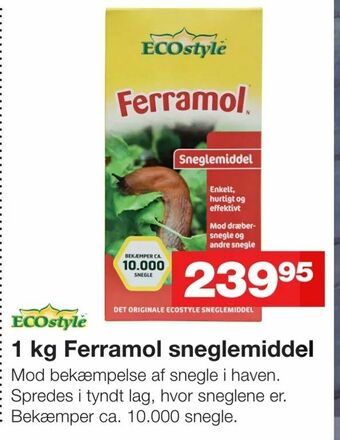 1 kg Ferramol sneglemiddel