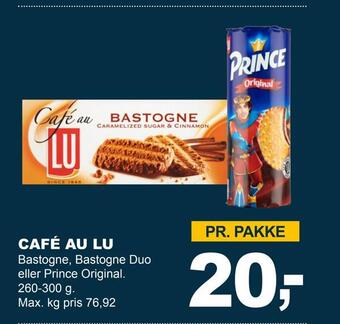 Let-Køb Café au lu tilbud