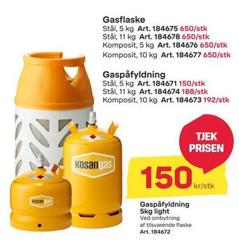 Gaspåfyldning