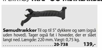 Sømudtrækker