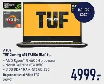 Asus TUF Gaming A15 Fx506 15,6'