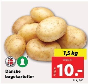 Lidl Danske bagekartofler tilbud