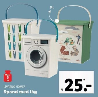 Spand med låg