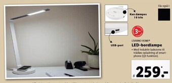 Lidl Led-bordlampe tilbud