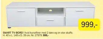 Daells Bolighus Smart tv-bord tilbud