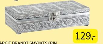 Daells Bolighus Margit brandt smykkeskrin tilbud