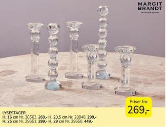 Daells Bolighus Lysestager tilbud