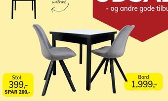 Daells Bolighus Stol tilbud