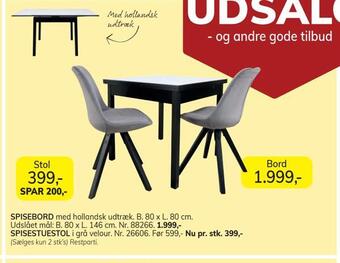 Daells Bolighus Bord tilbud