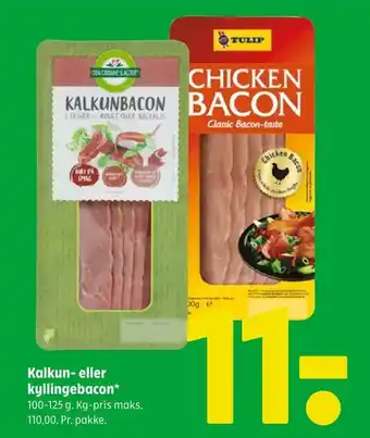 Coop 365 Kalkun- eller kyllingebacon tilbud