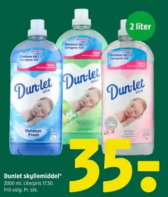 Dunlet skyllemiddel