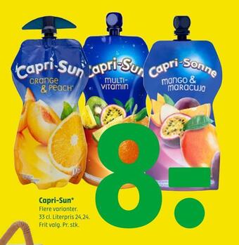 Coop 365 Capri-sun tilbud