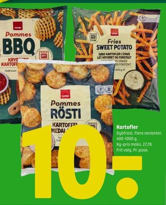 Coop 365 Kartofler tilbud